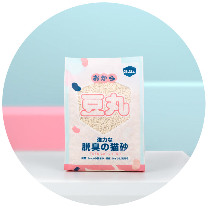 (缺貨中，三月頭返貨)無塵凝結原味豆腐砂 3.5L - 黑貓雜貨 Petlovers