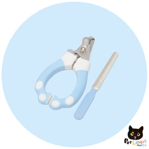 寵物安全指甲鉗 (藍色) 小號 - 黑貓雜貨 Petlovers