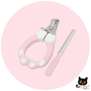 寵物安全指甲鉗 (粉色) 大號 - 黑貓雜貨 Petlovers